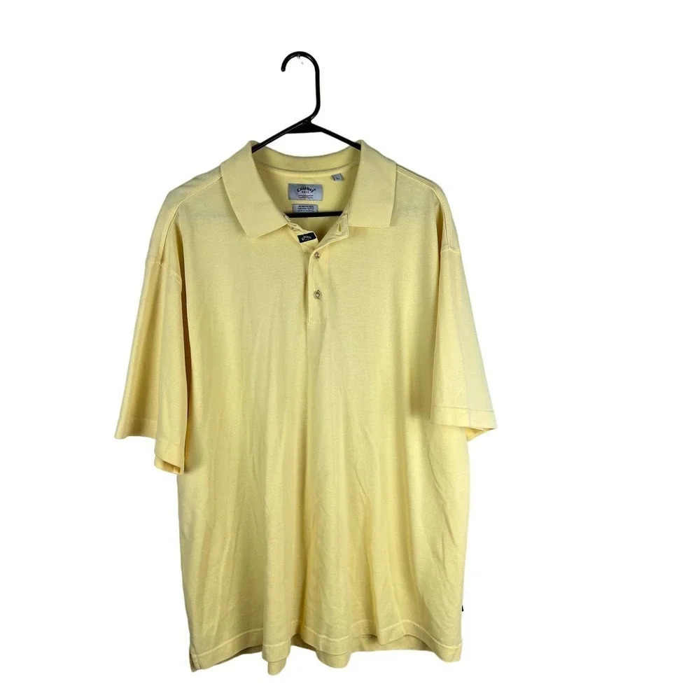 Callaway Yellow Polo Men’s Size XL